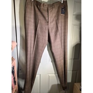 NWT Plaid Trousers 2XL Hart Schaffer | Office Business Preppy Formal Wear